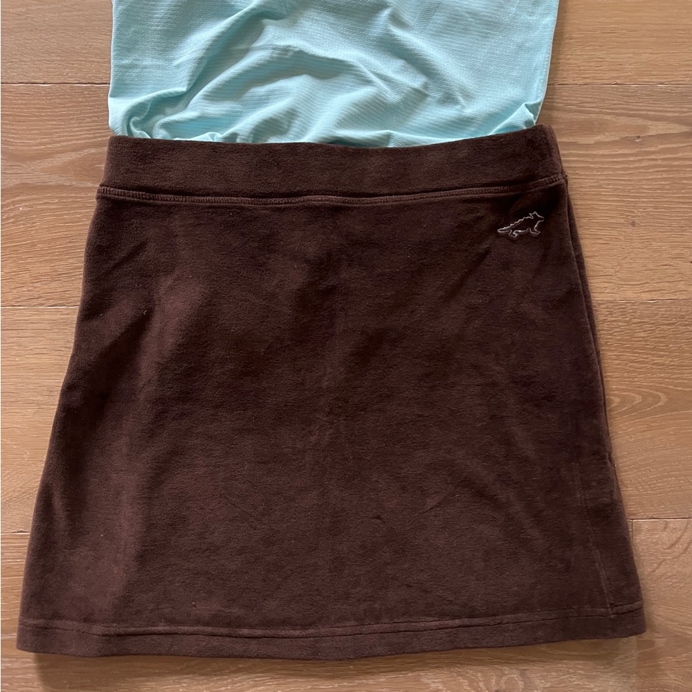 Horny Toad Chocolate Brown Skirt